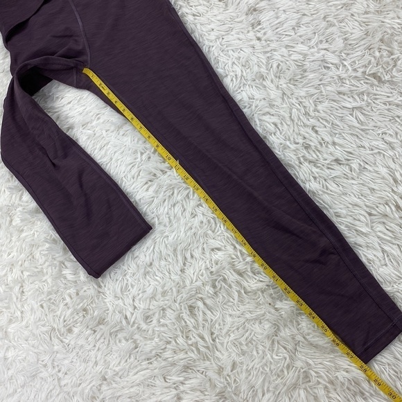 Lululemon Power Within Super High-Rise Pant 28" Heathered Black Currant - Picture 6 of 7